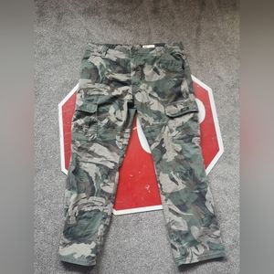 Wrangler Camo Cargo Pants